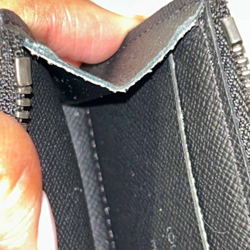 Louis Vuitton Black Eclipse Monogram Coin Purse - Picture 11 of 11